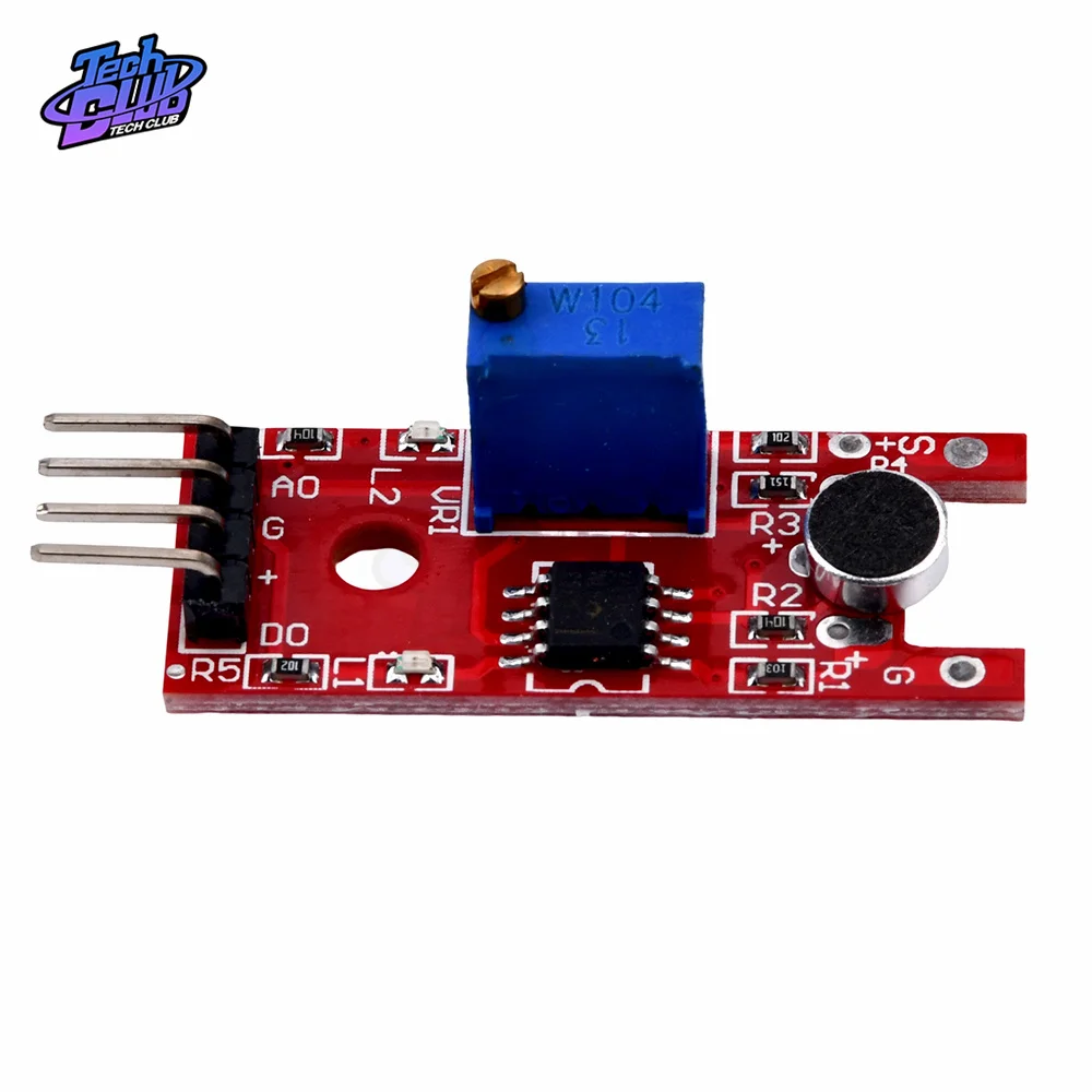 Modulo di rilevamento del sensore del microfono del suono di sensibilità per il modulo del sensore di rilevamento del suono AVR PIC KY-037 per componenti elettronici