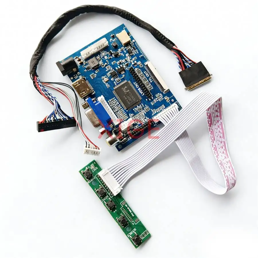 

Drive Board Fit LTN156AT19 LTN156AT20 LTN156AT17 LTN156AT15 1366x768 HDMI+VGA+AV Laptop Display Screen 40-Pin LVDS 1366*768 Kit