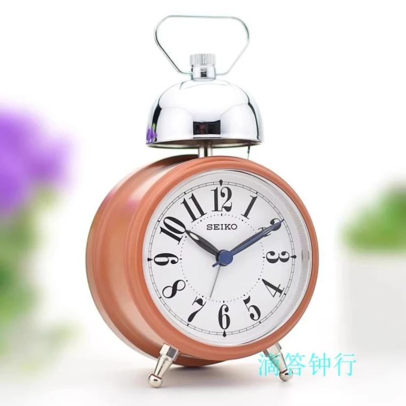 Student Retro Desk Clock Mute Nightstand Alarm Clock Living Room Watch Desktop Gadgets Restaurant Number Clock Home Decor Items