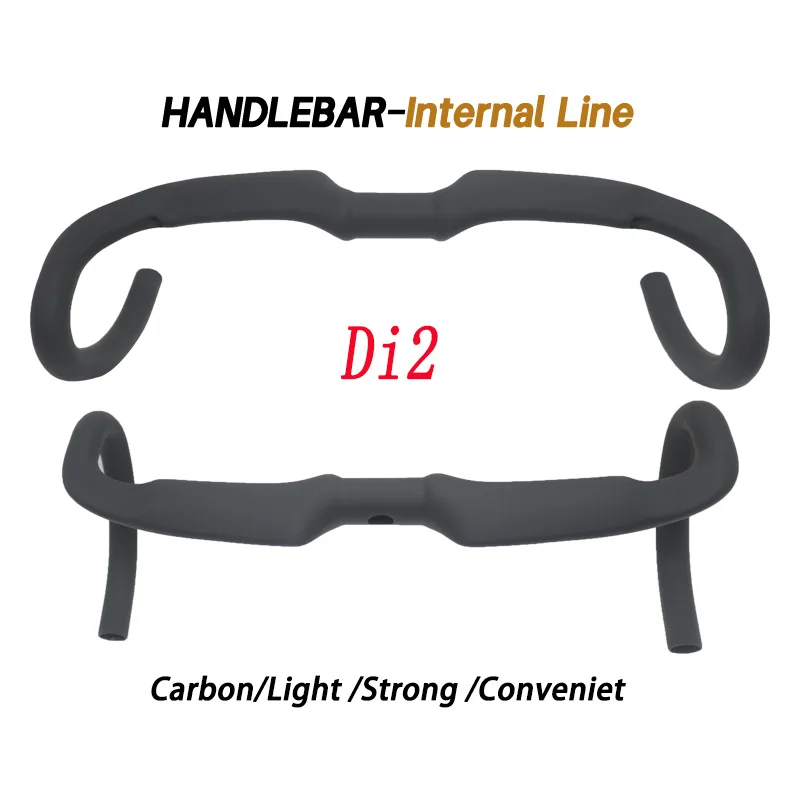

Di2 Carbon Road Handlebars 31.8mm Internal Wiring Design Racing Bike Drop Bent Bar 380/400/420/440mm Bicycle bike frame parts