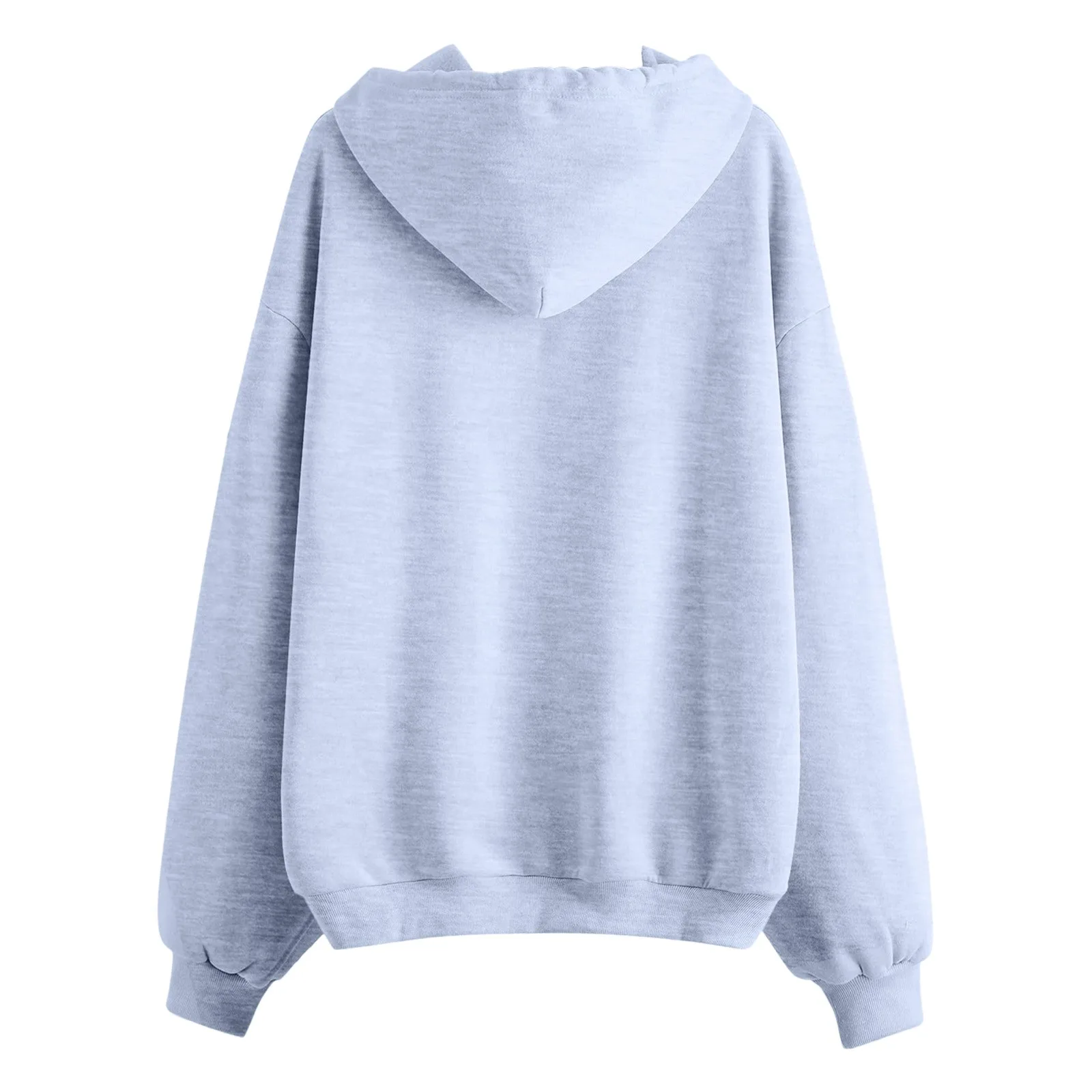 Women\'S Casual Loose Cardigan Sweatshirt Solid Color Pocket Peplum Sweater Daily Commuter Street Style Hooded Sweatshirt