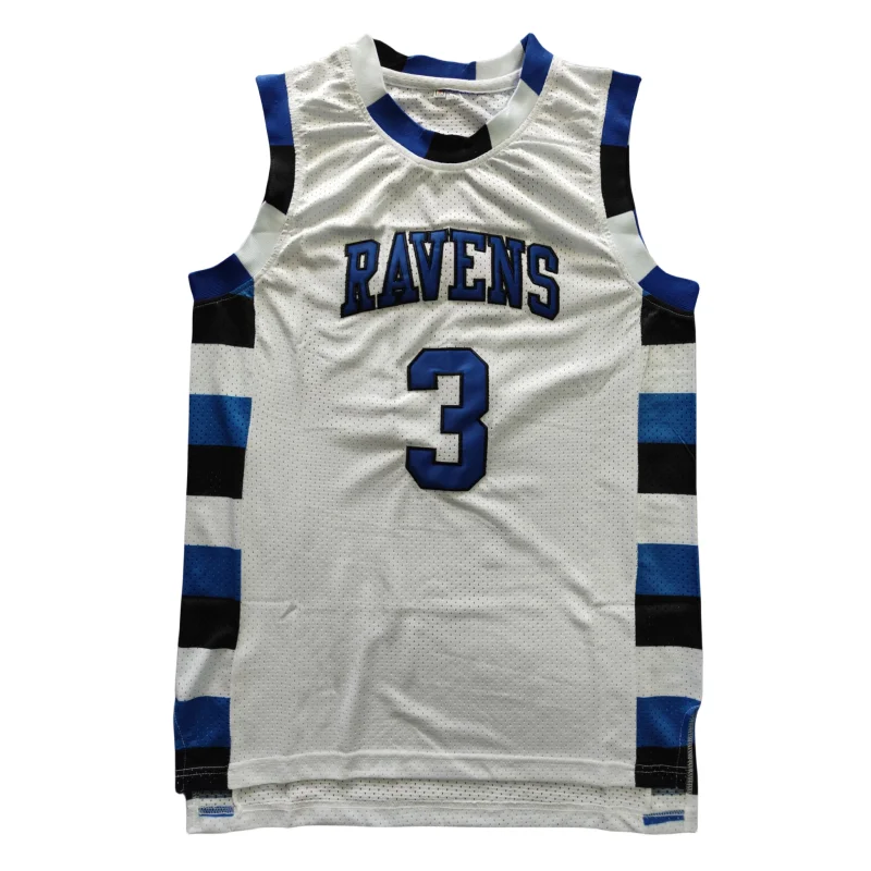 Men One Tree Hill Nathan Scott 23#3# Ravens Basketball Jersey Stitched Sport Movie Jersey maillot