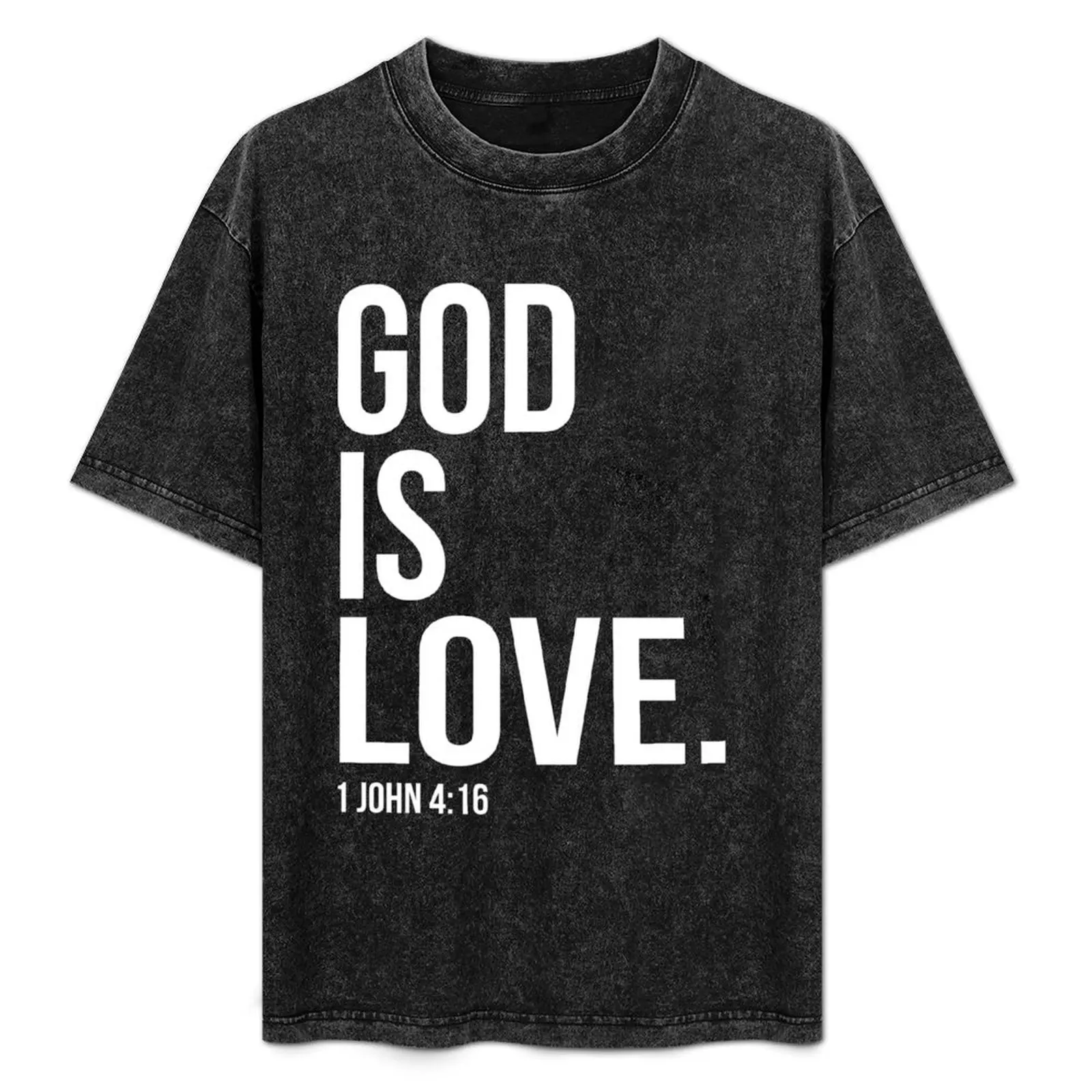 

God Is Love Bible Scripture Verse Christian Gift T-Shirt Holiday Lightweight T-Shirt