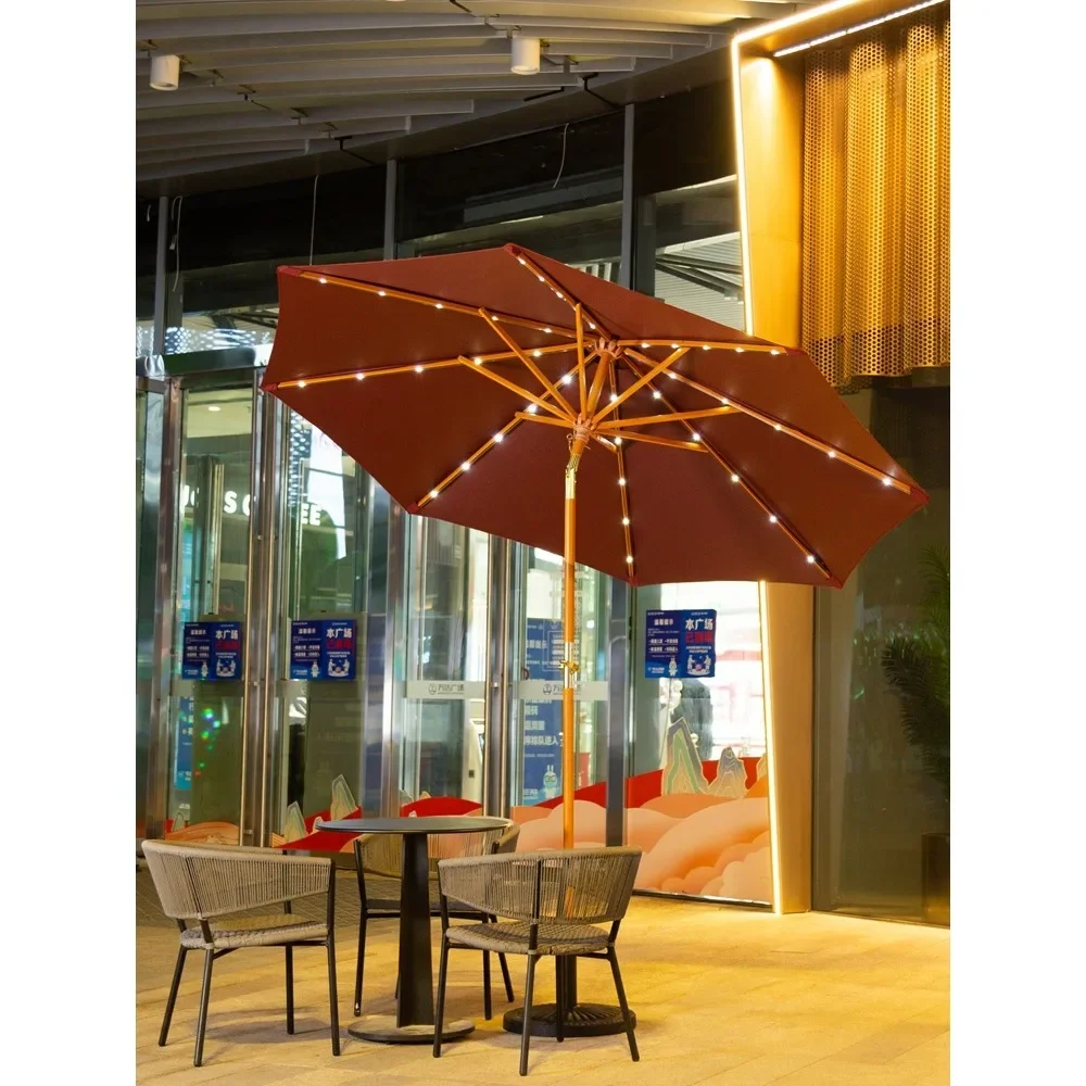

Set up outdoor sunshade umbrellas at stalls commercial street umbrellas wrench umbrellas