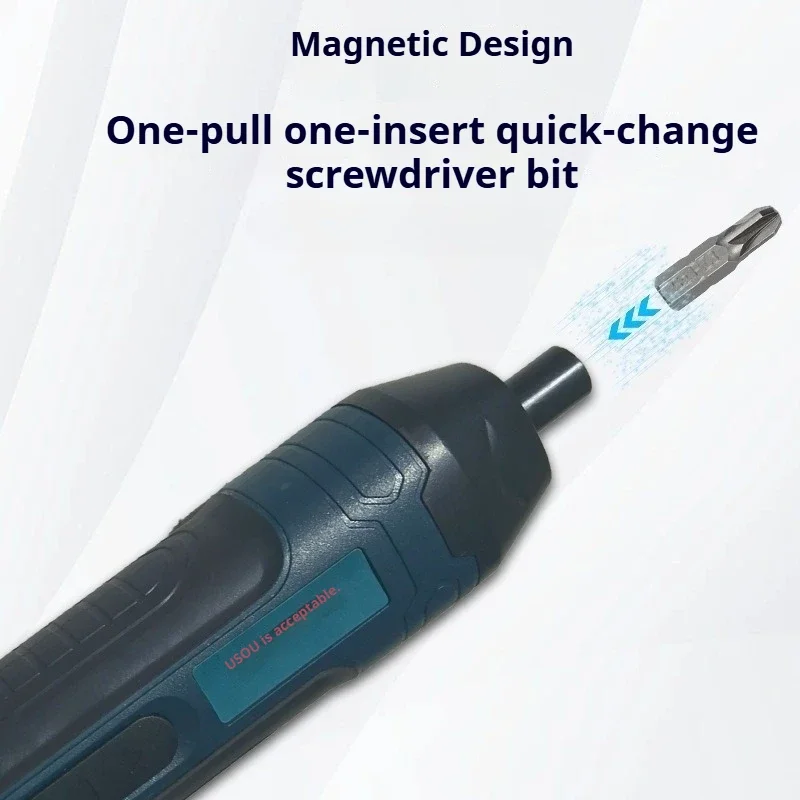 3.6V Straight Handle Electric Screwdriver Torque Adjustment Lithium Battery Multi Function Disassembly Repair Power Tool