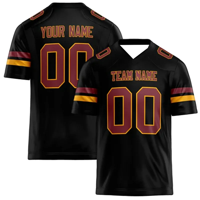 تخصيص اسم الفريق رقم اسم كرة القدم كرة السلة تي شيرت شخصية DIY الخامس الرقبة المطبوعة الرجال التجفيف السريع فريق موحد