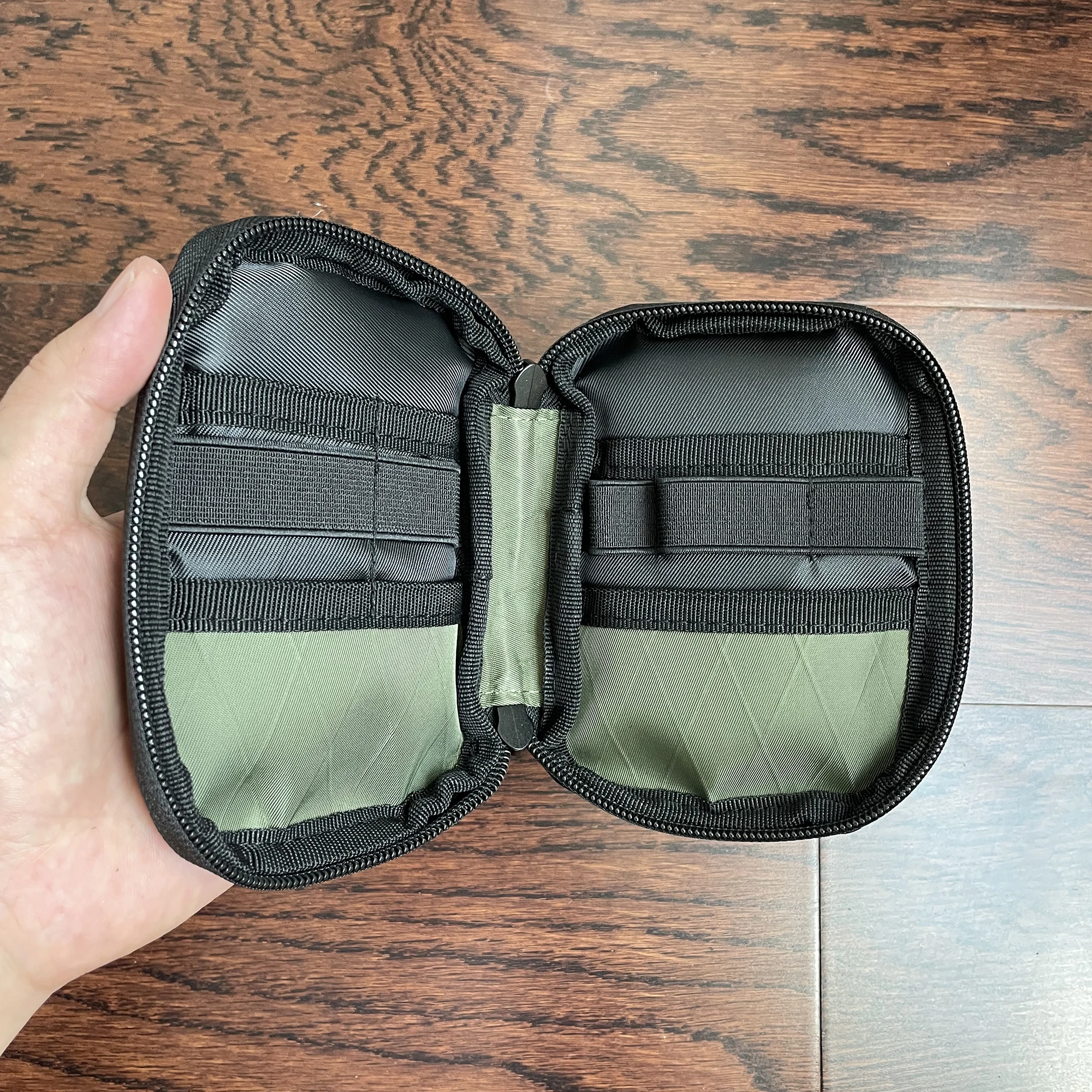Top X-Pac Waterproof Coin Purse Tactical Organizer Pouch Large-capacity Portable Outdoor Card Wallet Camping Hiking Sport Bag
