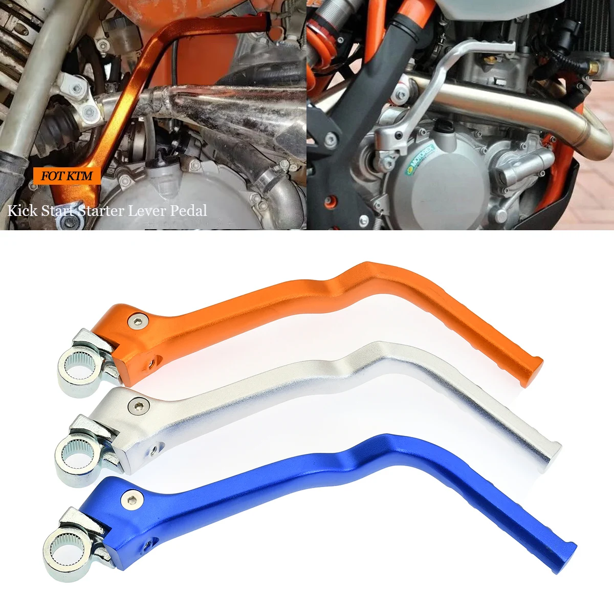 

Motocross Kick Start Starter Lever Pedal For KTM 250 300 350 400 450 500 525 530 EXC EXC-F XC XC-F XCW XCW-F SX SX-F 1998-2019