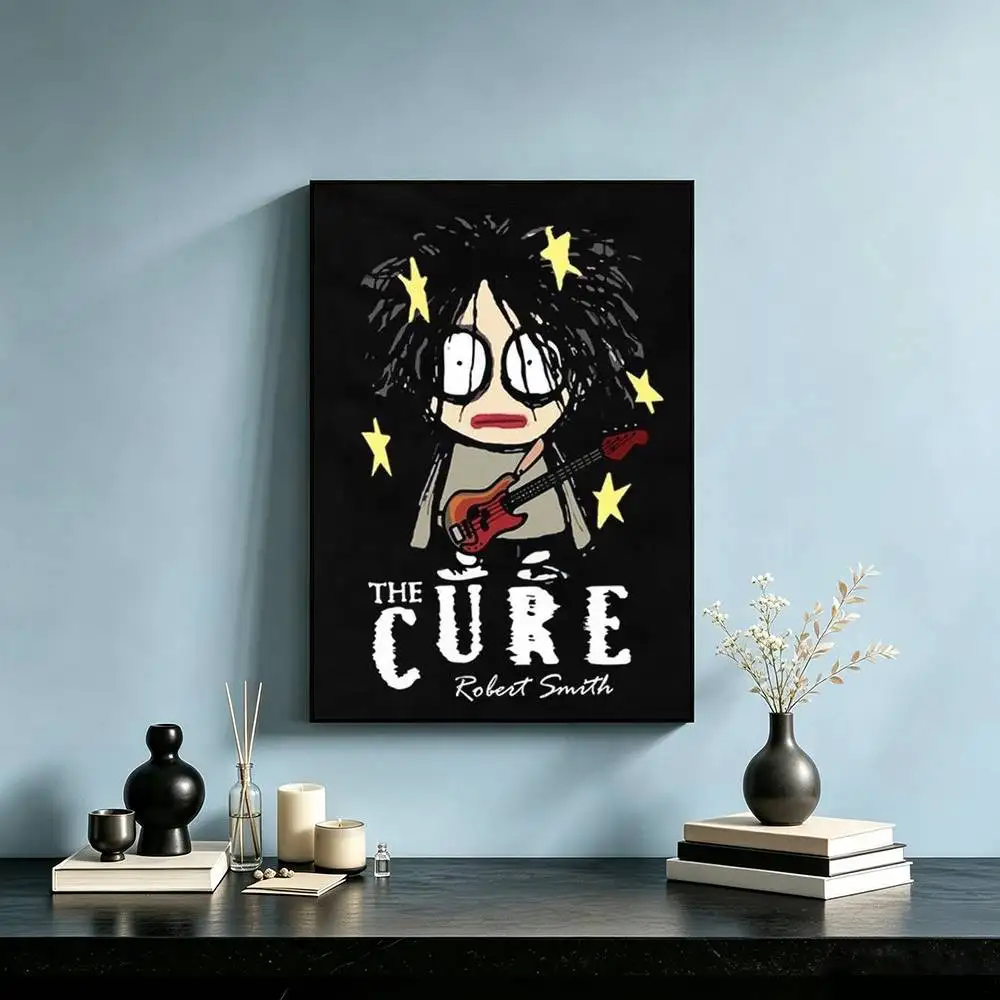 The Cure Robert S-Smith Poster Waterproof Wall Art Sticker For Bar Living Room Vintage Decor High Quality Print Gift
