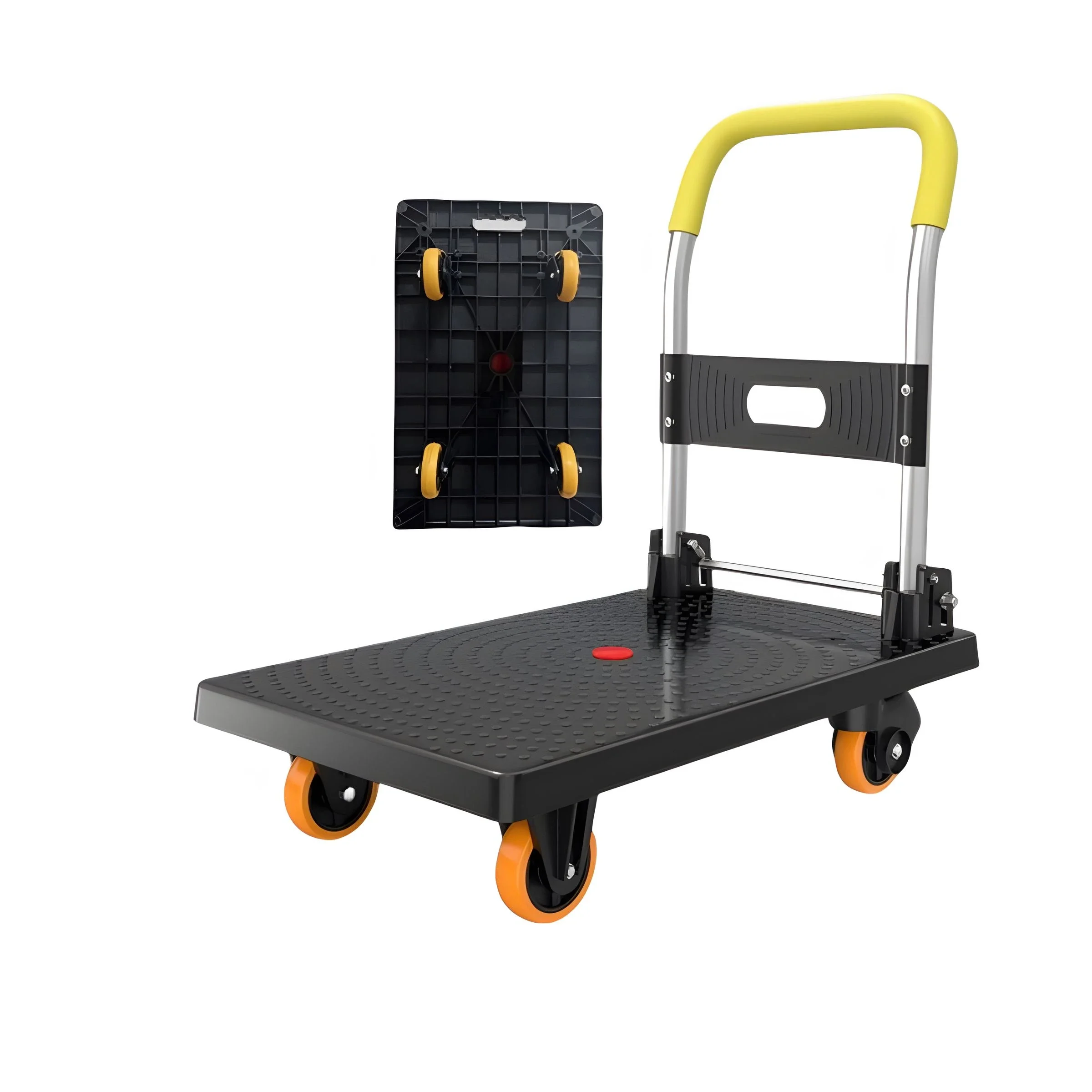 Hand Carts TrolleysFlatbed Trucks Small  Storage Racks Towing Trucks Folding and Portable Trailers Handling Household Vehicles