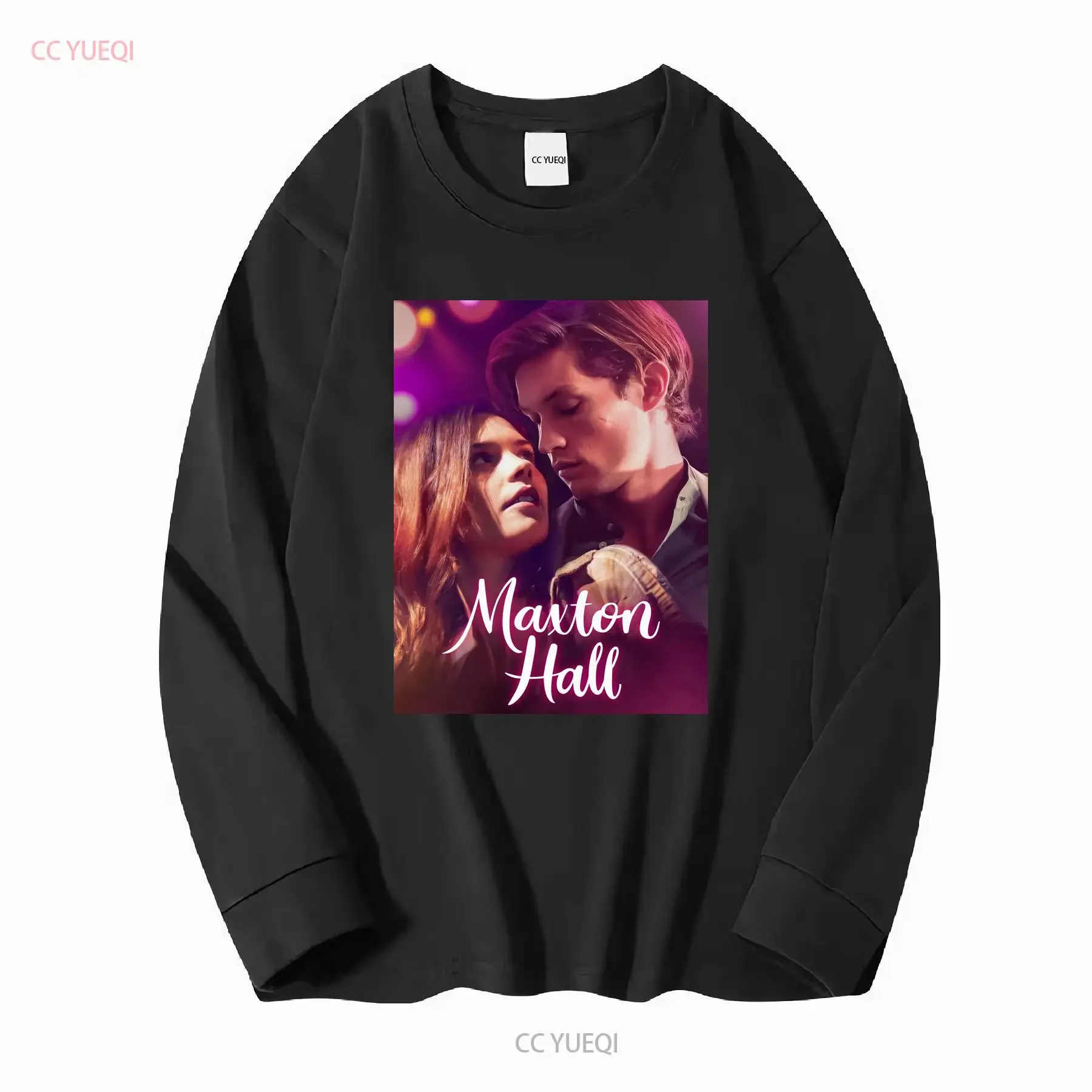 Maxton Hall Tv Series Fan T Shirt long or short sleeves vintage Washed homme Slightly Comfortable designer clothes Unisex