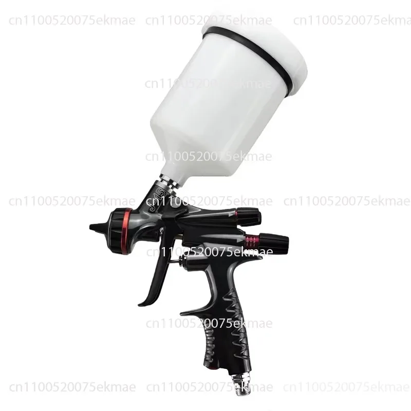 High-quality alloy spray gun J-15 new design, high atomization effect, high transfer efficiency, 1.3mm gravity air supply