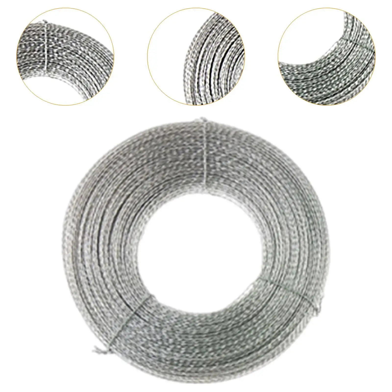 Fil d'étanchéité en acier inoxydable, fil de sécurité Portable inviolable pour conteneur de camion, expédition de remorques de camion, compteur d'eau