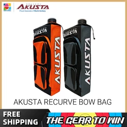 Akusta Archery Recurve Bow Bag Takedown Portable Case Backpack with Arrow Quiver Outdoor Handbag Hunting Shooting Accessories