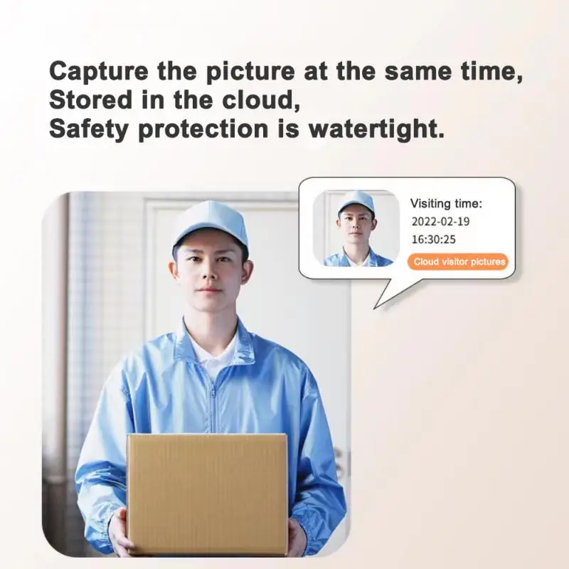 X9 Smart Wifi Video Doorbell Wireless 1080P HD Camera PIR Motion Detection IR Alarm Security Smart Home Door Bell Intercom