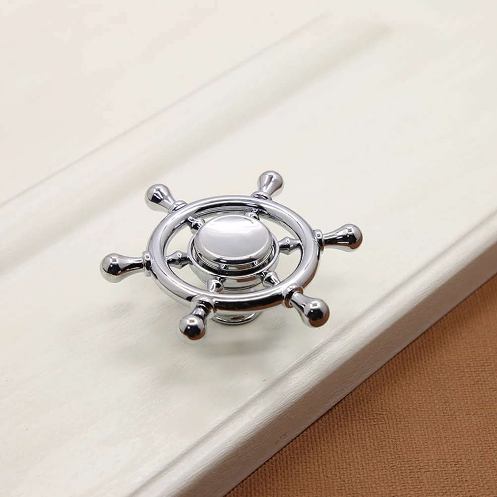 

Rotating Gyro Zinc Furniture Pull H les Alloy Shape Vintage Kitchen Cabinet Knobs Furniture H les Closet Decor