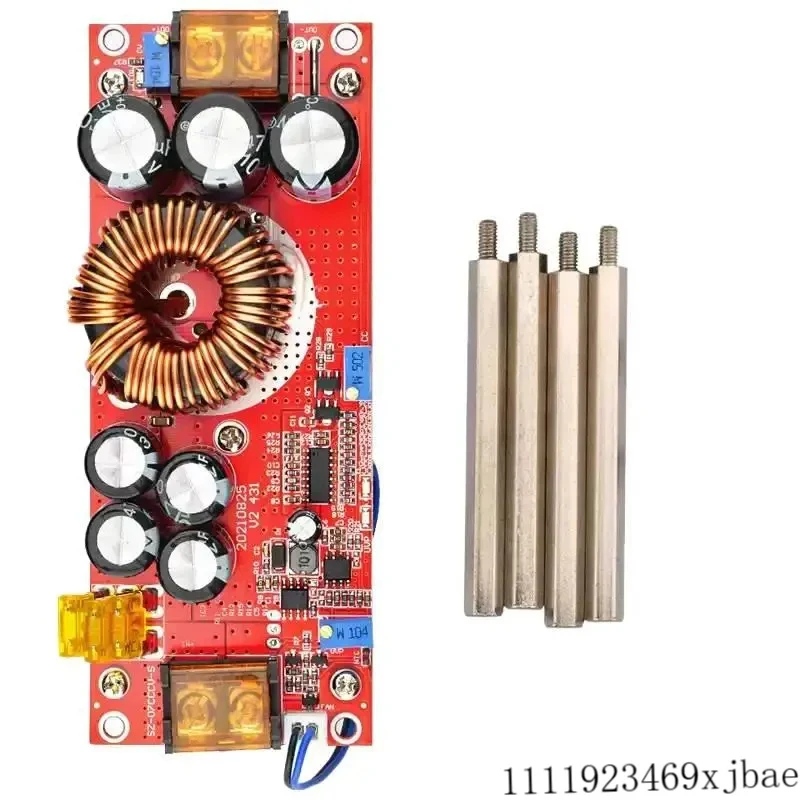 DC 10V~60V to DC 12V~90V 40A Boost Converter Adjustable Voltage Regulator Power Supply Module Constant Voltage/Current Board