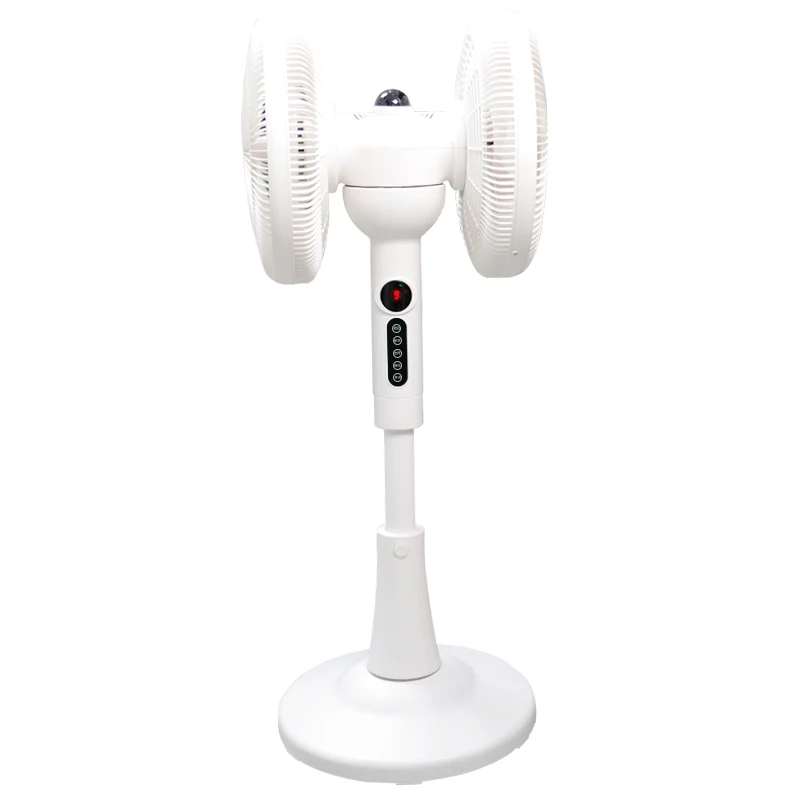 fan, white double-head fan, super design, factory direct sales price ratio