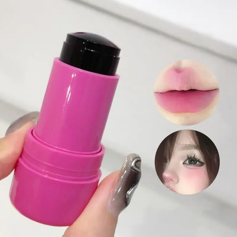 4 Color Blush Lipstick Eye Shadow Milk Makeup Jelly Tint Stick Blush Lip Gloss Stick Blusher Water Jelly Tint Stick Face Blusher