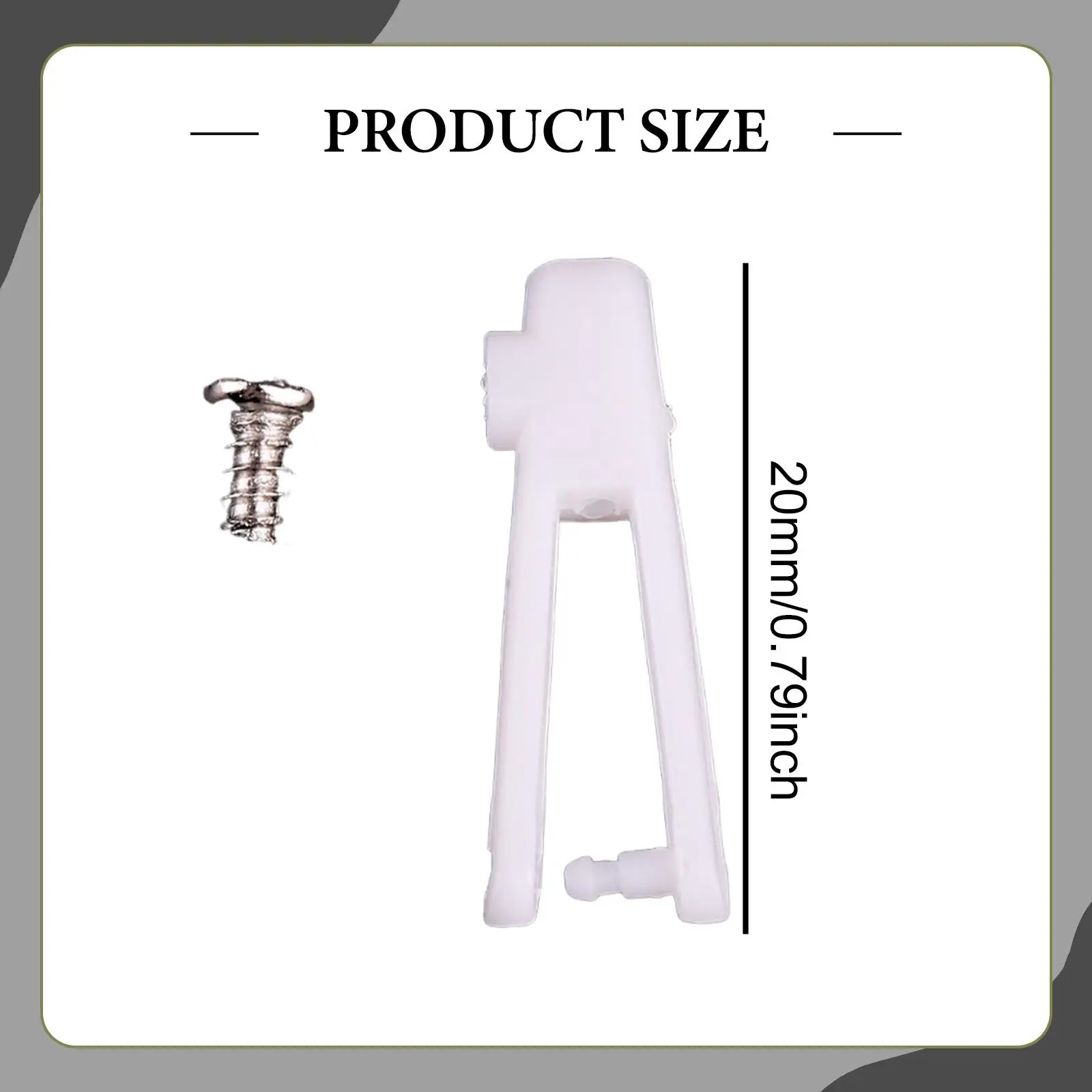 30 قطعة من ملحقات مجموعة مشابك ومسامير على شكل حرف U لـ 4 أبواق للتحكم في الفتحات #6