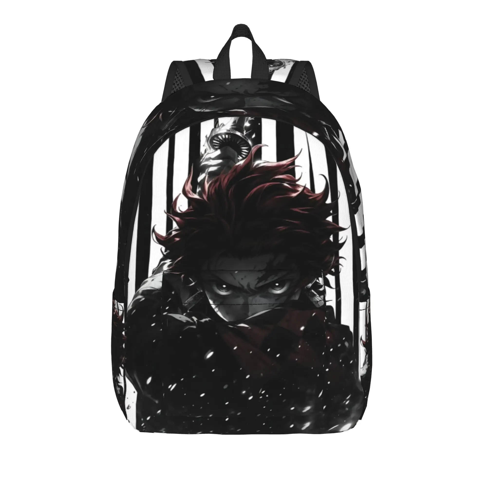 Fashion Halloween Demon Slayer Backpack  Mochilas Light High School Large Capacity Rucksack