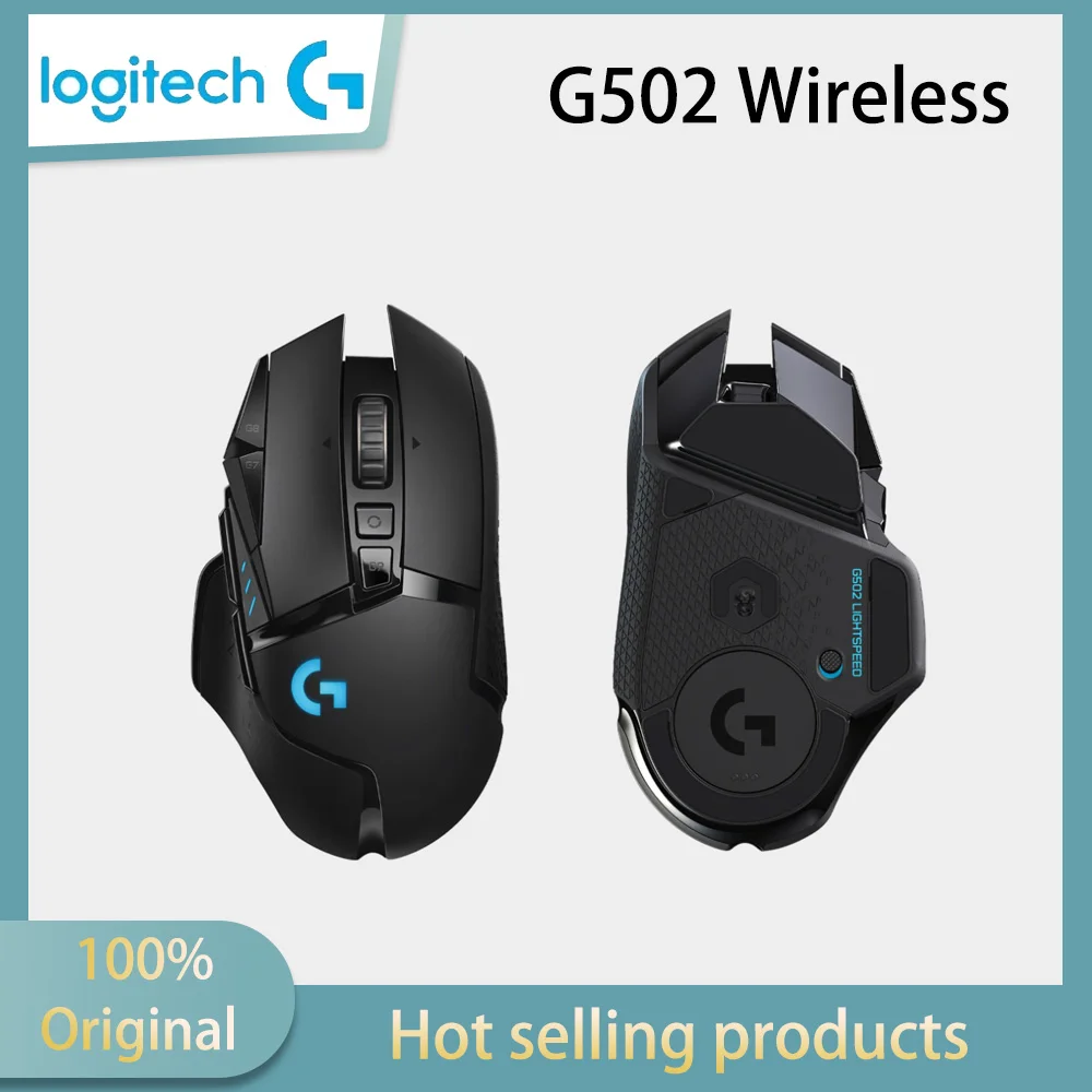 

Logitech G502 LIGHTSPEED Wireless Mouse Dual Mode Speed Roller Gaming Mouse Mechanical Charging Laptop New Generation HERO 25K