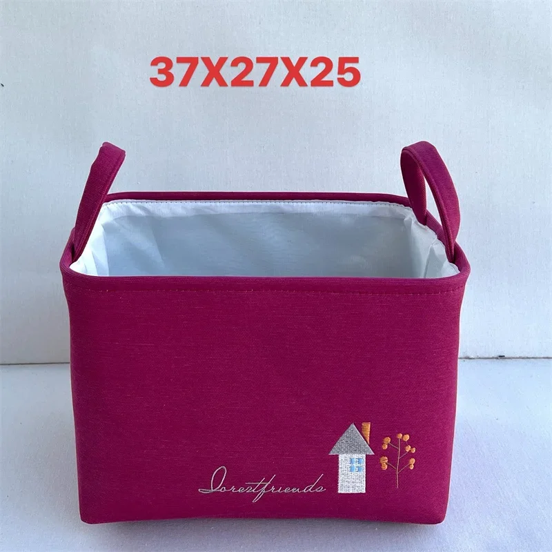 

Cute Wind Dirty Clothes Basket Table Top Sundries Cosmetics Toys Clothes Underwear Underwear Embroidery Storage Basket