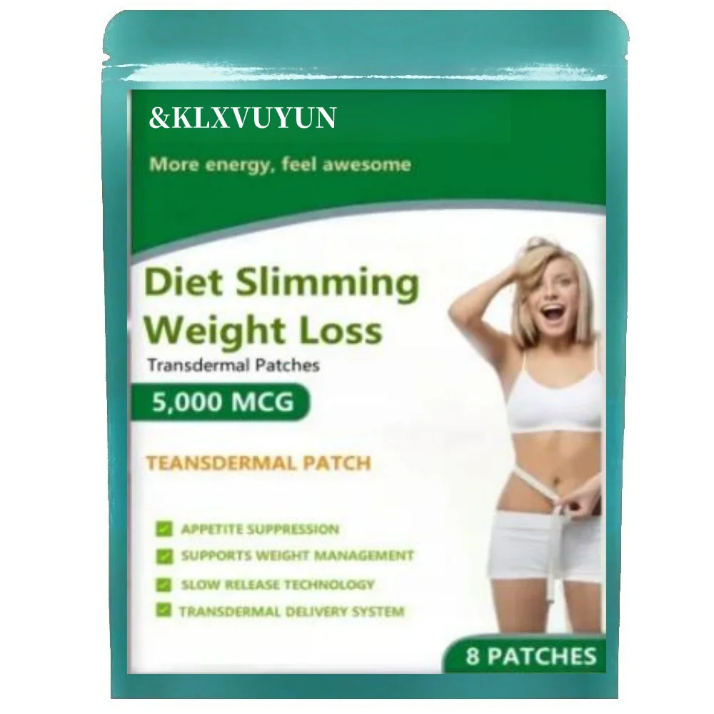 Strongest Legal Appetite Reducer Suppressant, Diet Slimming Weight Loss Transdermal Patches, Made In Usa, 8 Weeks Supply