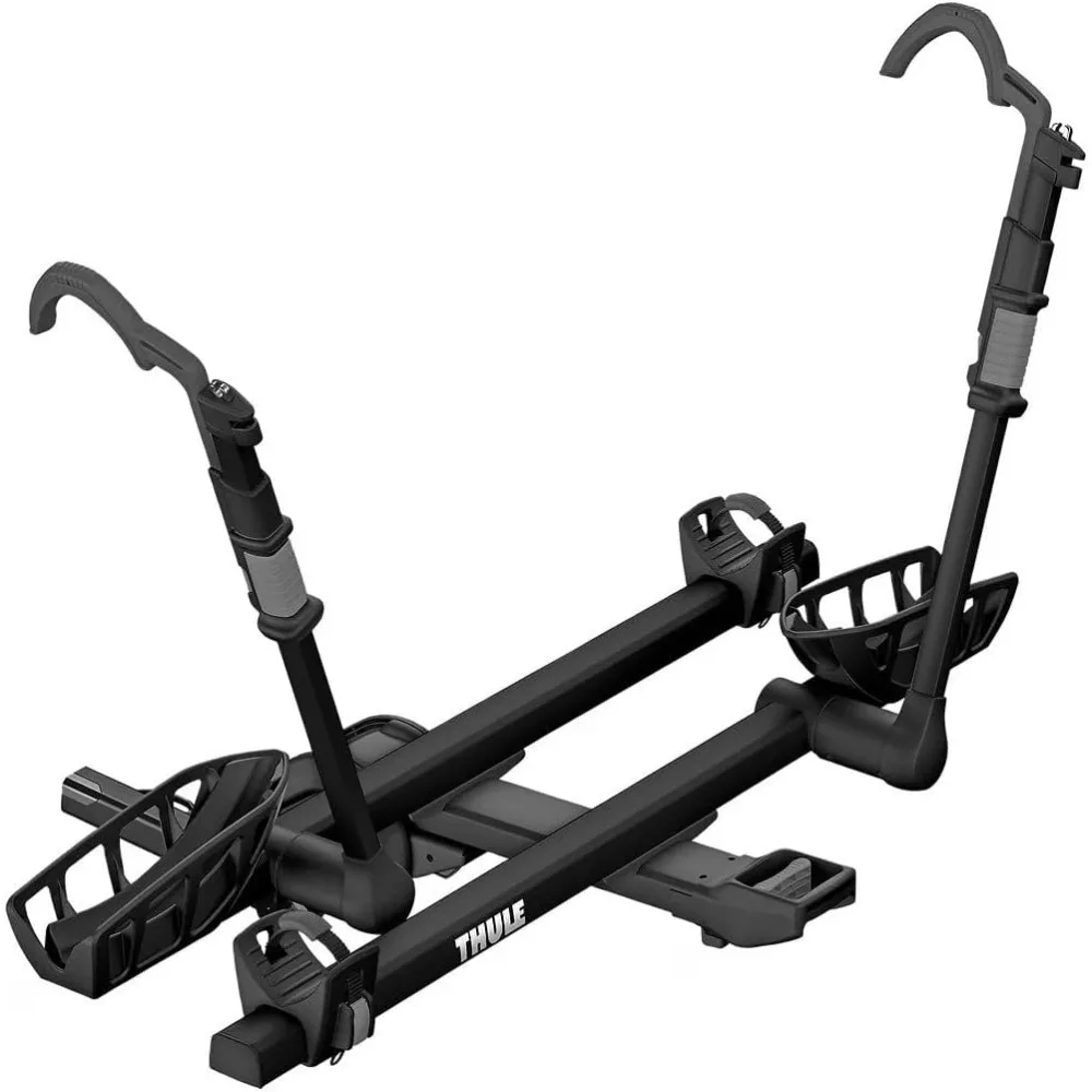 

T2 Pro XT/XTR Hitch Bike Rack，Versatile design fits nearly all styles of bikes up to 60 lbs each with zero frame contact