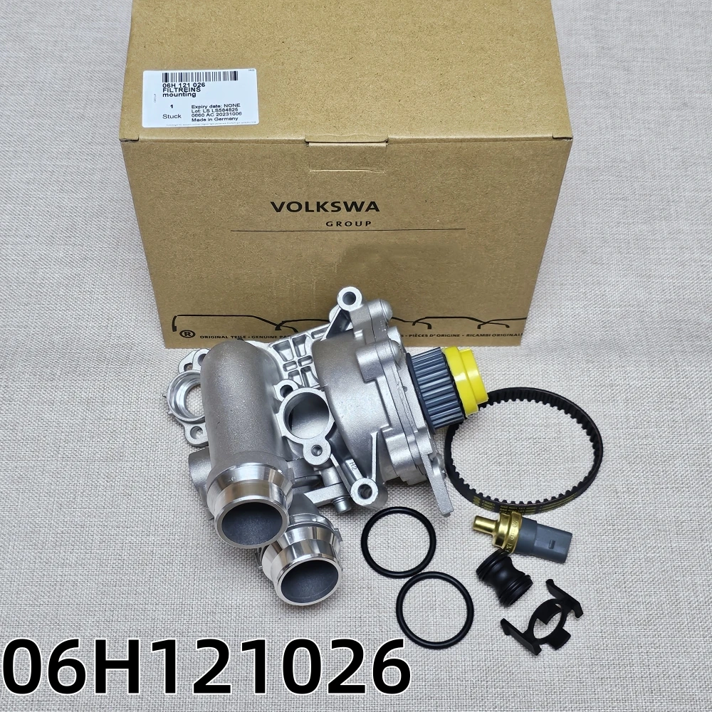 

Engine Coolant Water Pump Thermostat for Passat CC Golf Tiguan Jetta - A3 A4 A5 A6 Q3 Q5 TT 1.8T 2.0T 06H121026