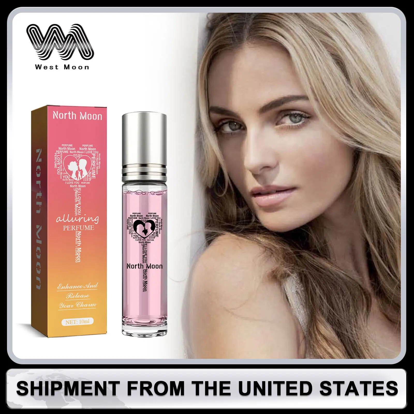 Women Perfume Natural Floral Scent Add on Charms Perfume Long-Lasting Frangrance Deodorant Refreshing Dating Perfume Body Spray