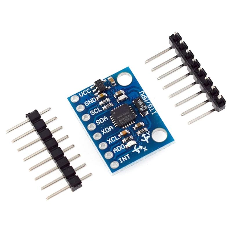 Picture 5: 1Set IIC I2C GY-521 MPU-6050 MPU6050 3 Axis Analog Gyroscope Sensors + Accelerometer Module For Arduino With Pins 3-5V DC