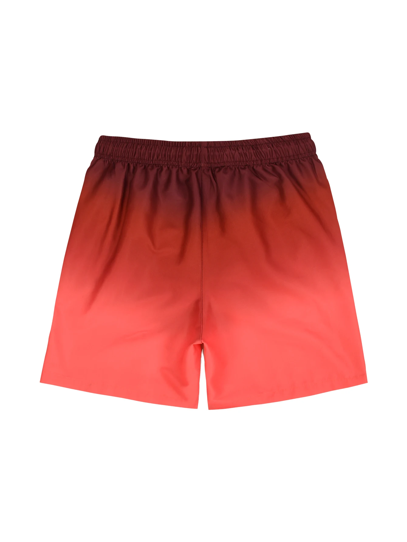 Gradient Colored Drawstring Beach Shorts For Men, Quick-Drying And Water Resistant Exercise, Running, Swimming Trunks, Men's Sq