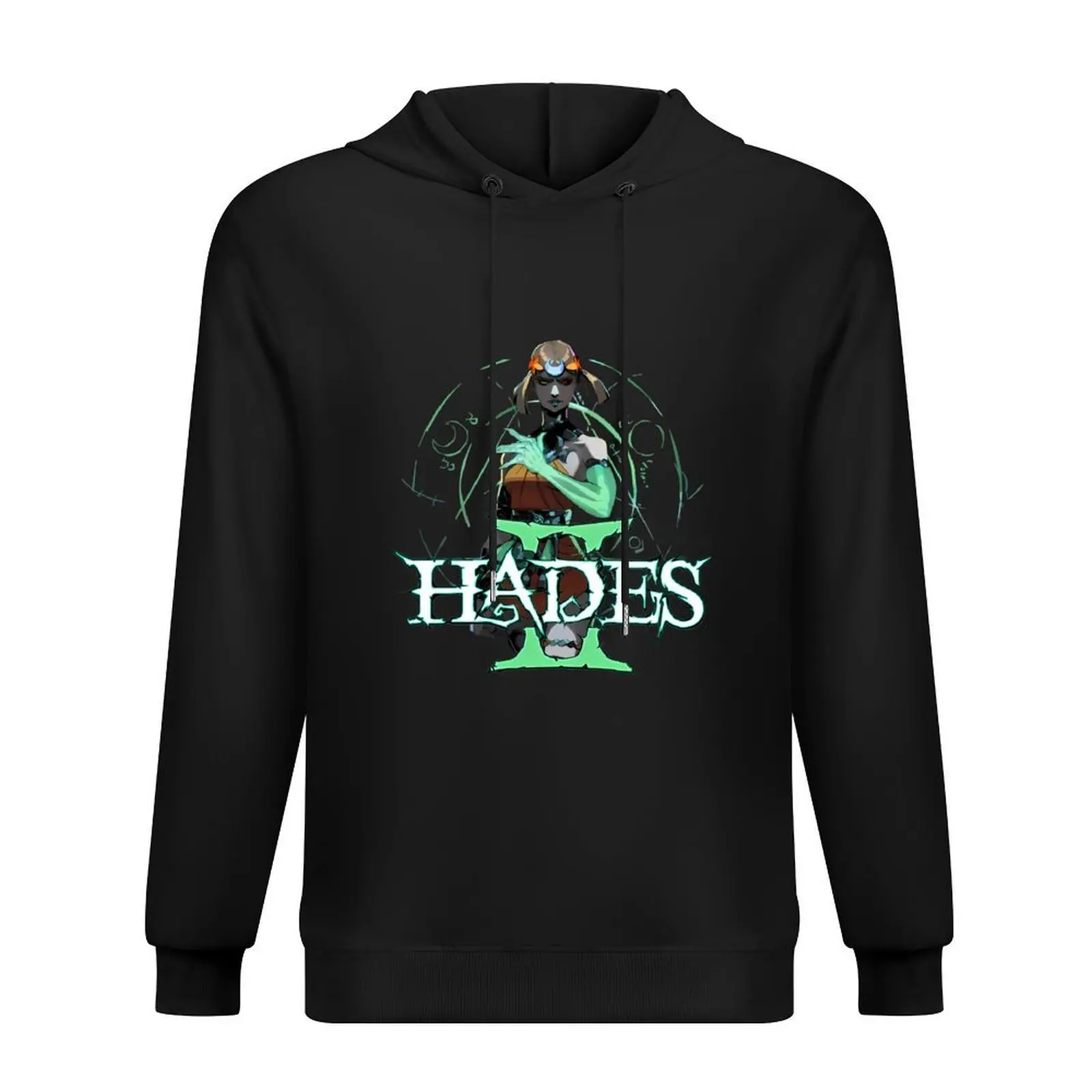 

hades ii logo with melinoe Hoodie hooded shirt men's clothes autumn jacket men aesthetic clothing mens hoodies
