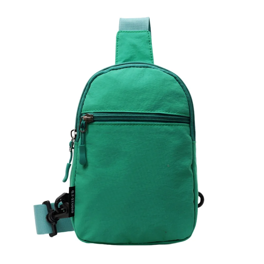 

Casual Nylon Chest Bag Large Capacity Multifunctional Crossbody Phone Pouch Korean Style Sling Bag Waist Bag Male