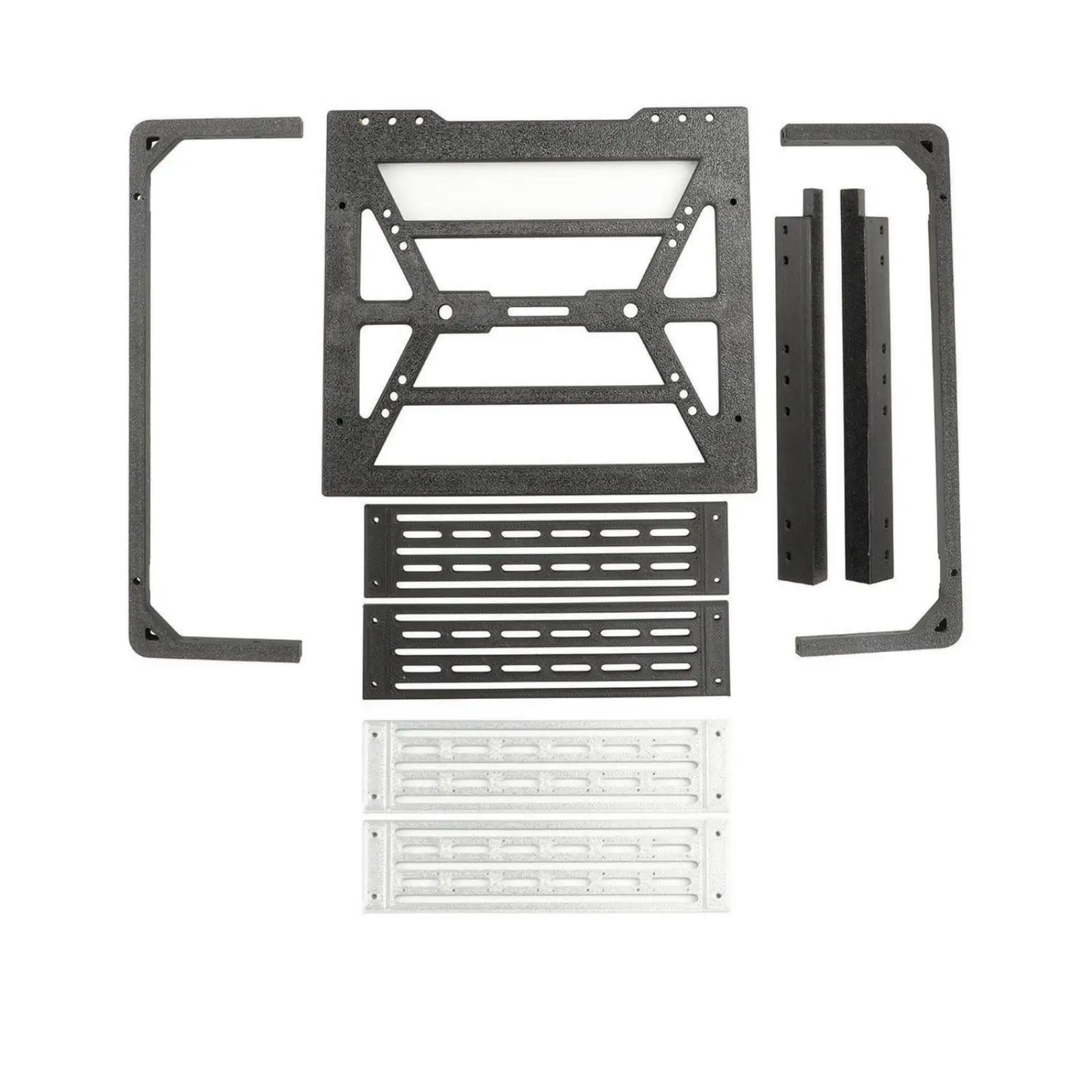 Cargo Rack Pickup Truck Rack for RD110 Body Roll Cage Kit with Central Top Panel Side Frames Trail Gear Storage