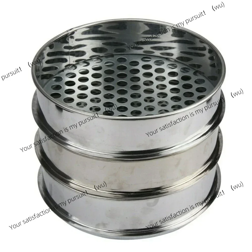 1pc Gardening Metal Home Garden Plants Riddle Soil Sieve Mesh Separating Coarse Materials Garden Supplies 6/7/12mm