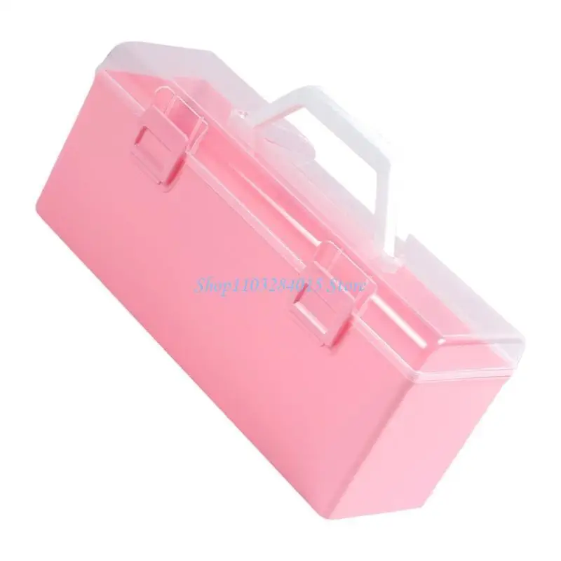 R6FF Long Paint Brushes Container Paint Brush Storage Box Brush Case