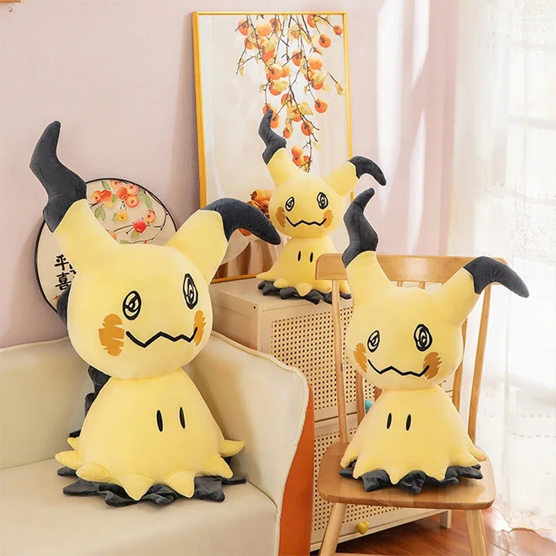 90-センチメートルかわいいミミッキュぬいぐるみアニメポケモンぬいぐるみソフト枕かわいい漫画スタイル夢のようなぬいぐるみ子供の誕生日クリスマスギフト