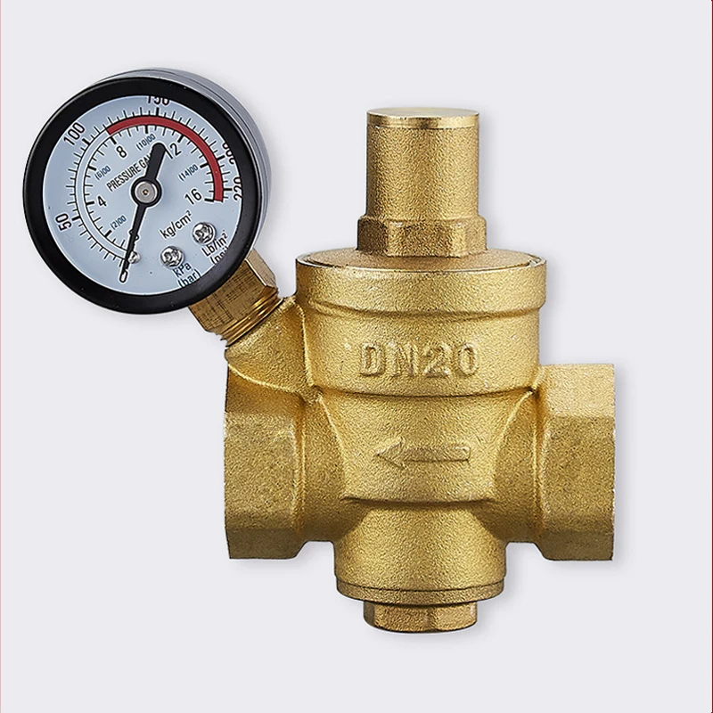 

1/2 "3/4" 1" 2" Message Reducerventiel DN15 DN20 DN25 DN50 Binnendraad Boiler Thuis pijp Drukregelklep