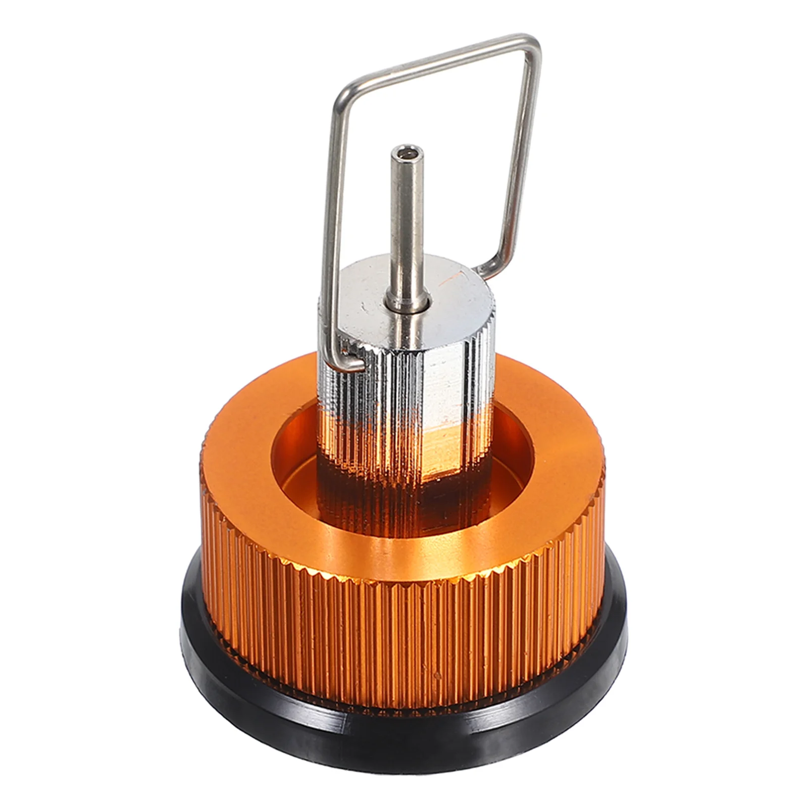 

Versatile Gas Refill Adapters Canister Nozzle Input Camping Stove Adapter Durable Leakproof Outdoor Emergency Canister Nozzle