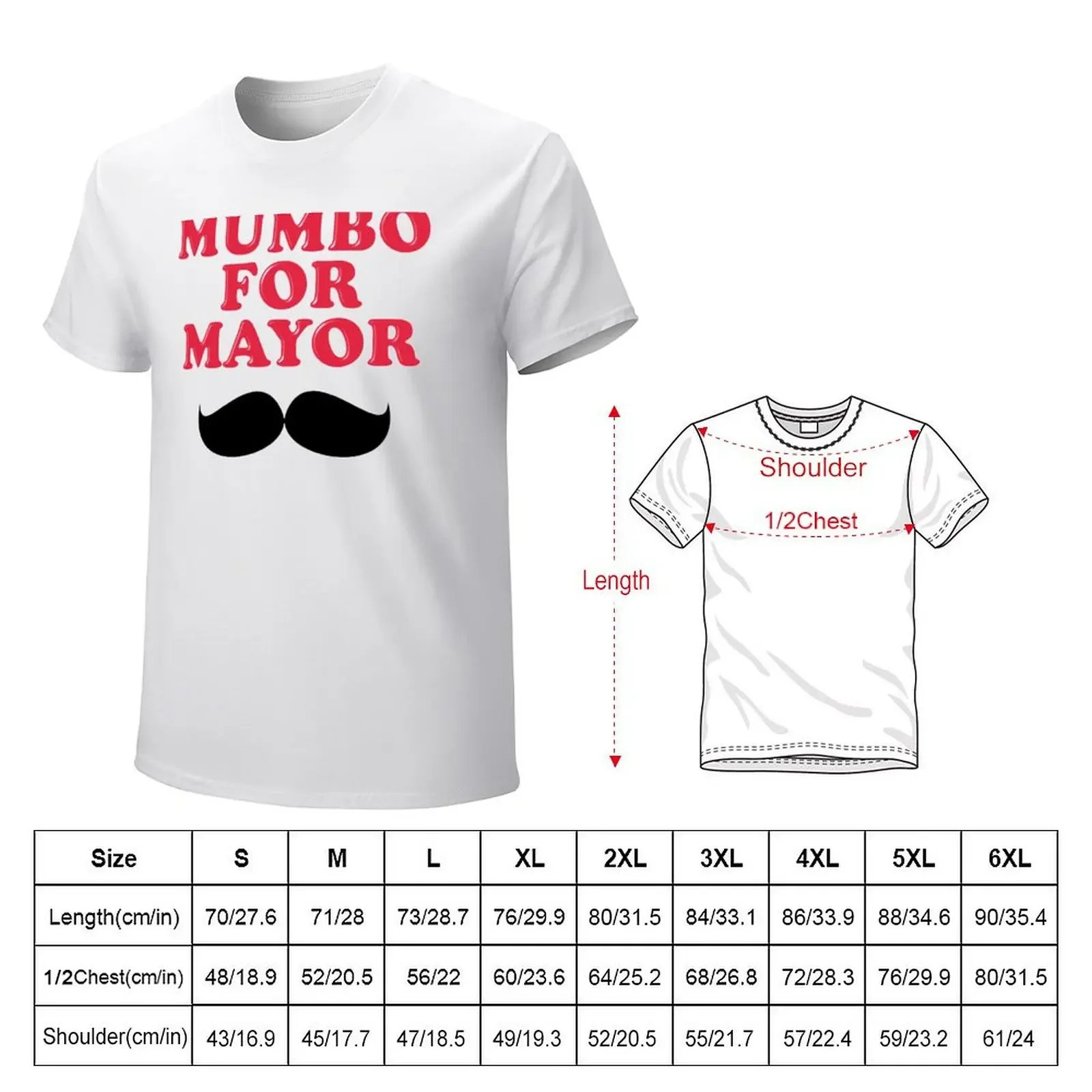 Mumbo For Mayor T-Shirt heavyweights customs cute clothes funny t shirts for men