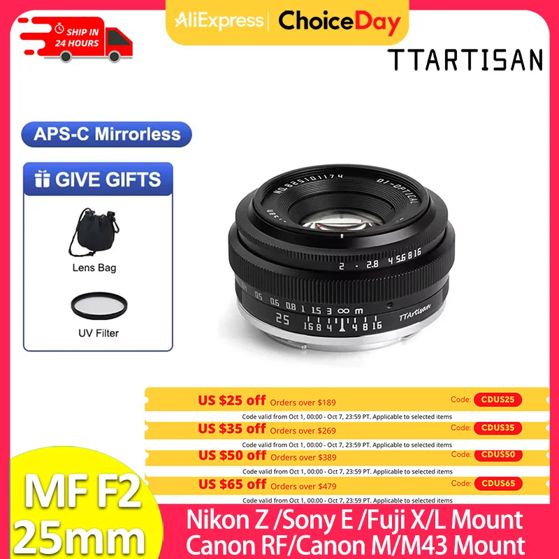 Ttartisan 25Mm F2 M… - image