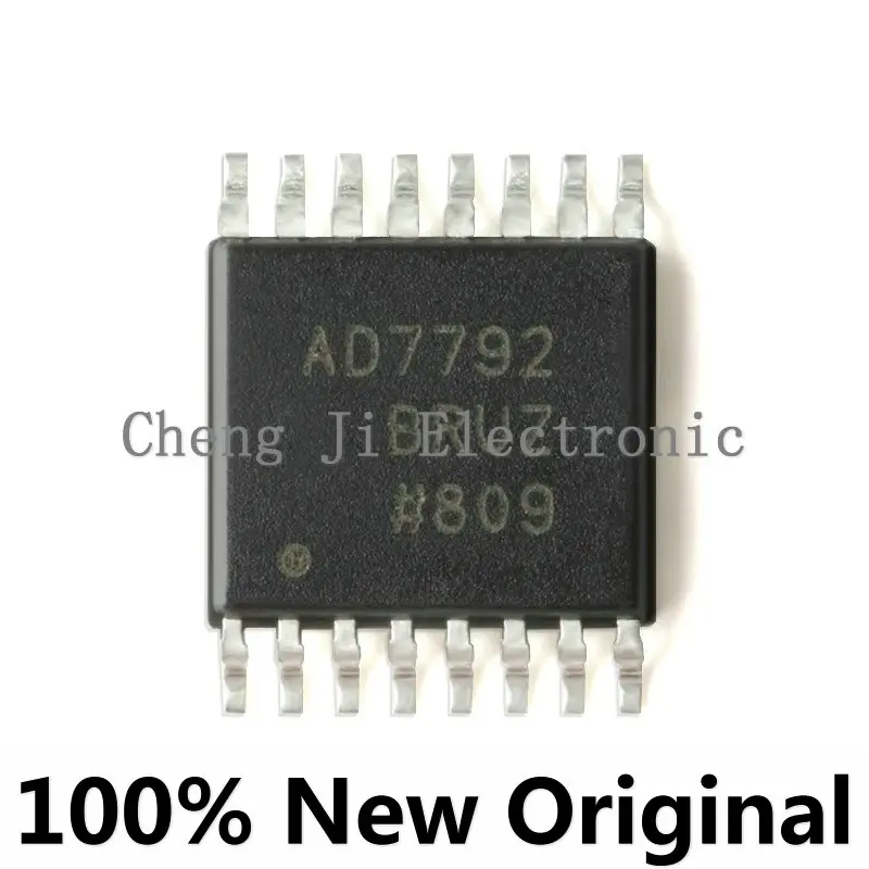 

5/10PCS/LOT AD7792BRUZ-REEL、AD7792、TSSOP-16、analog-to-digital converter