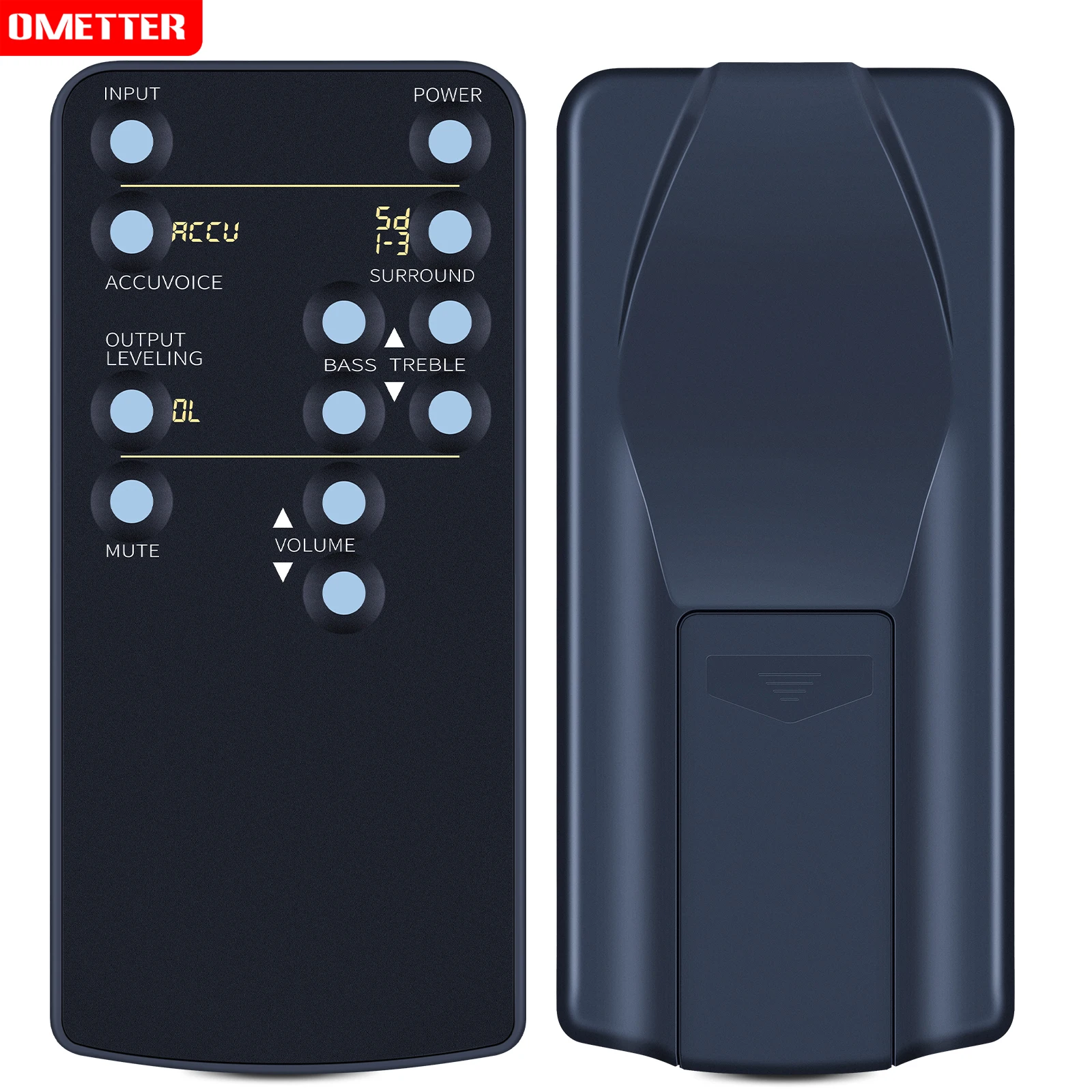 New Remote Control For ZVOX OMNI, AV157,AV200, AV205/Platinum Series (570,670,770)  Speakers w 4 Digit Display