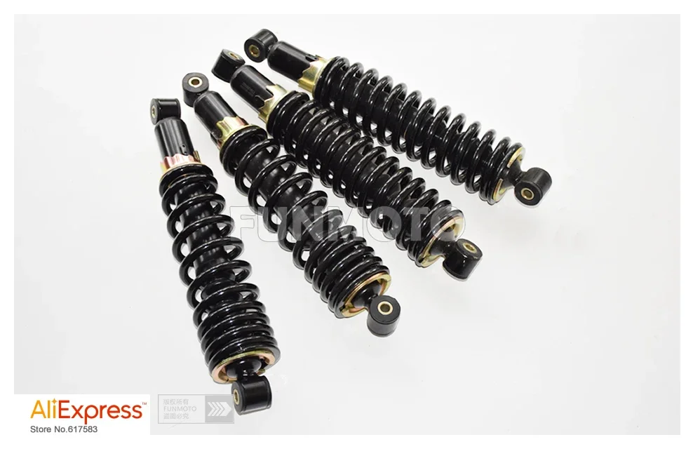 One Set 2pcs Front /2pcs Rear Shock Absorber Suit for CF500-ATV/-2ATV/X5, ATV UTV PARTS 9010-050600 9010-060600