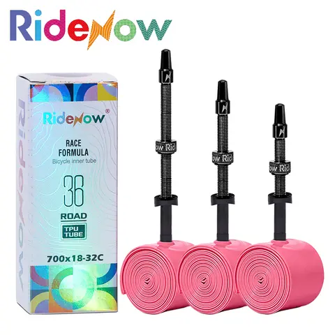 RideNow Metal Nozzle Tpu Inner Tube External Thread Tube 700x18-32c Road Bike 36g Inner Tire All Road Bike Tyre Accessories