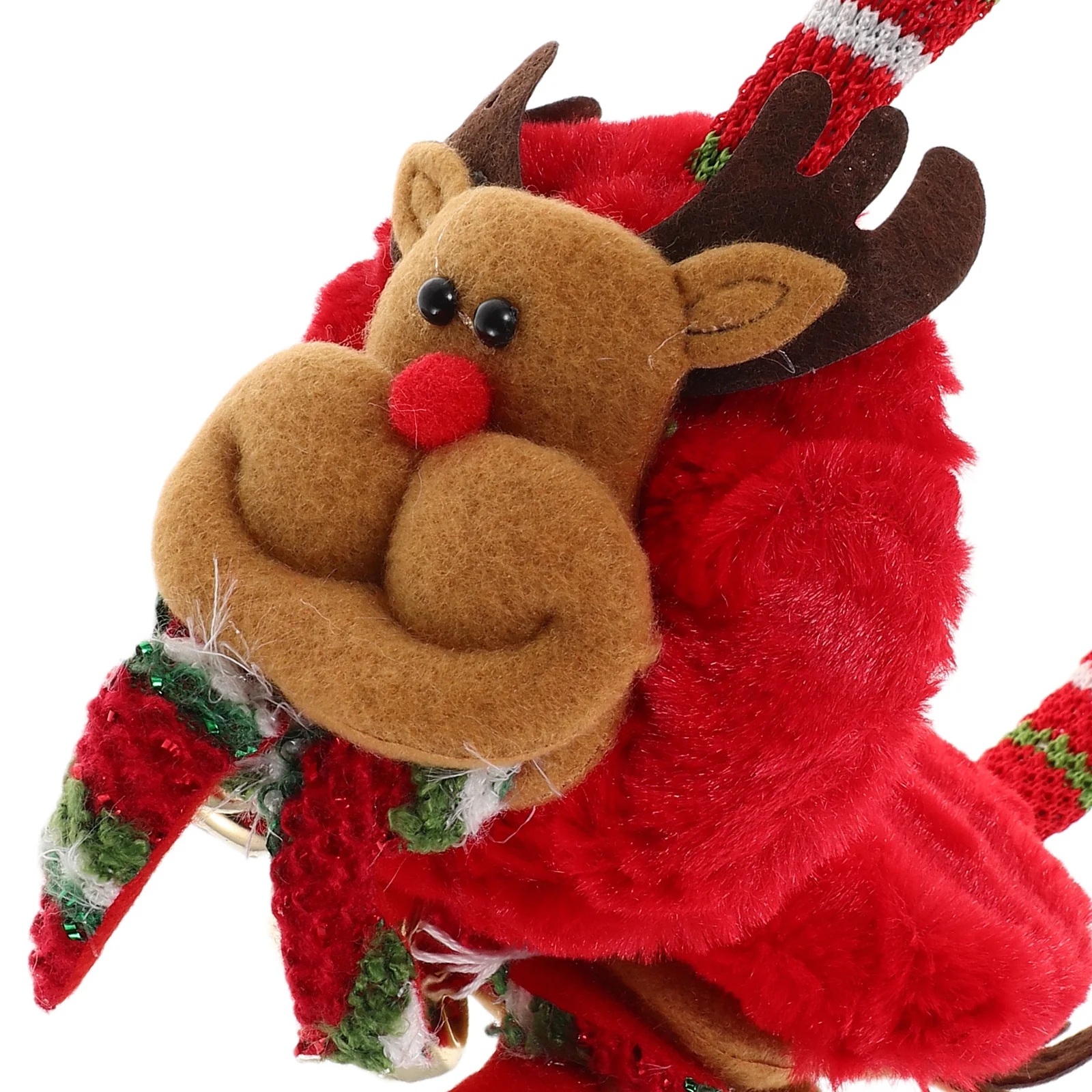 3 قطعة يفشل أذن عيد الميلاد أنماط عطلة لطيفة مع سانتا الرنة ثلج تدفئة الأذن الدافئة للنساء الرجال الاطفال الطقس البارد #2