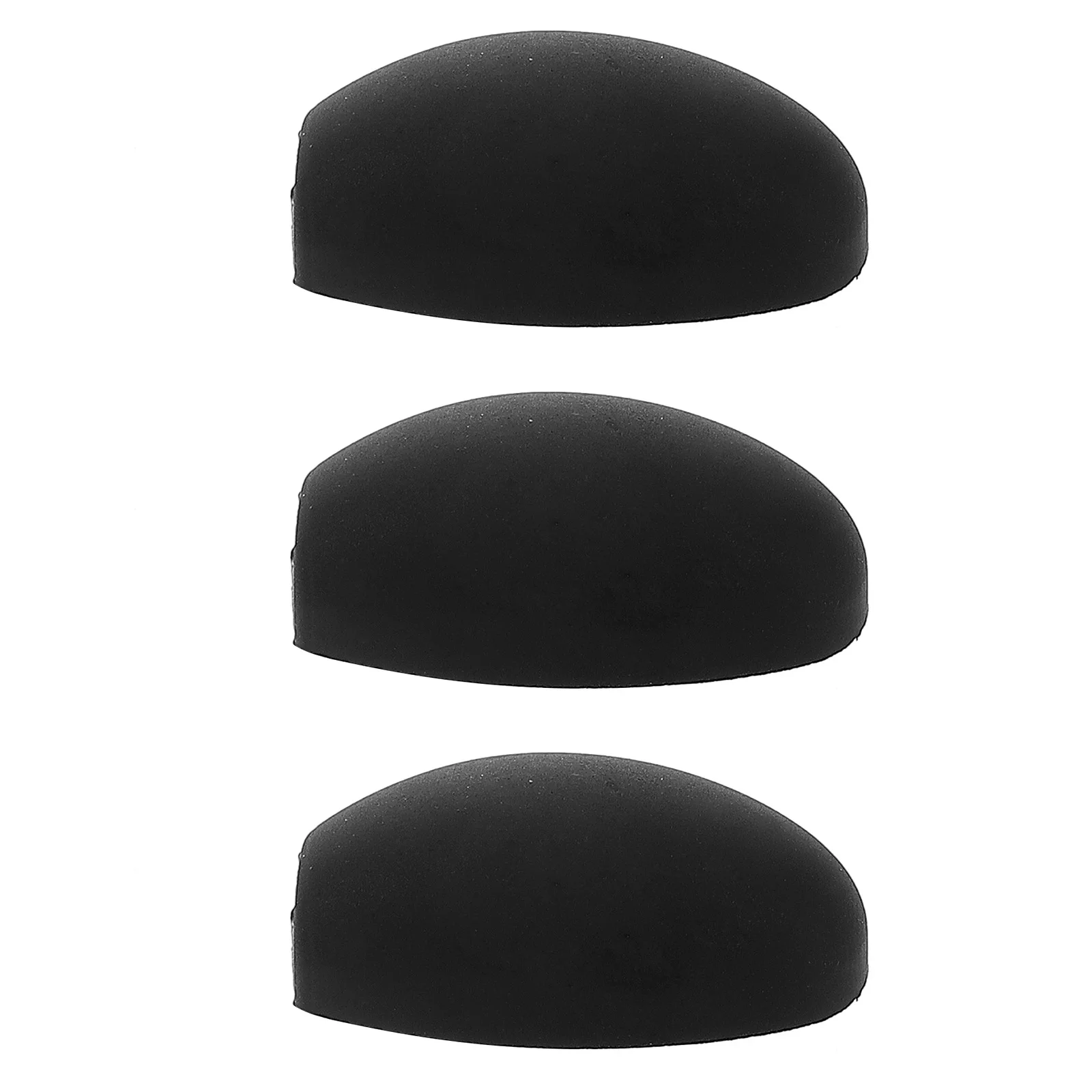 

3 Pcs Thumb Rest for Saxophone Clarinet Flute Plastic Key Accessories Soft Cushion Pad Musical Instrument Support