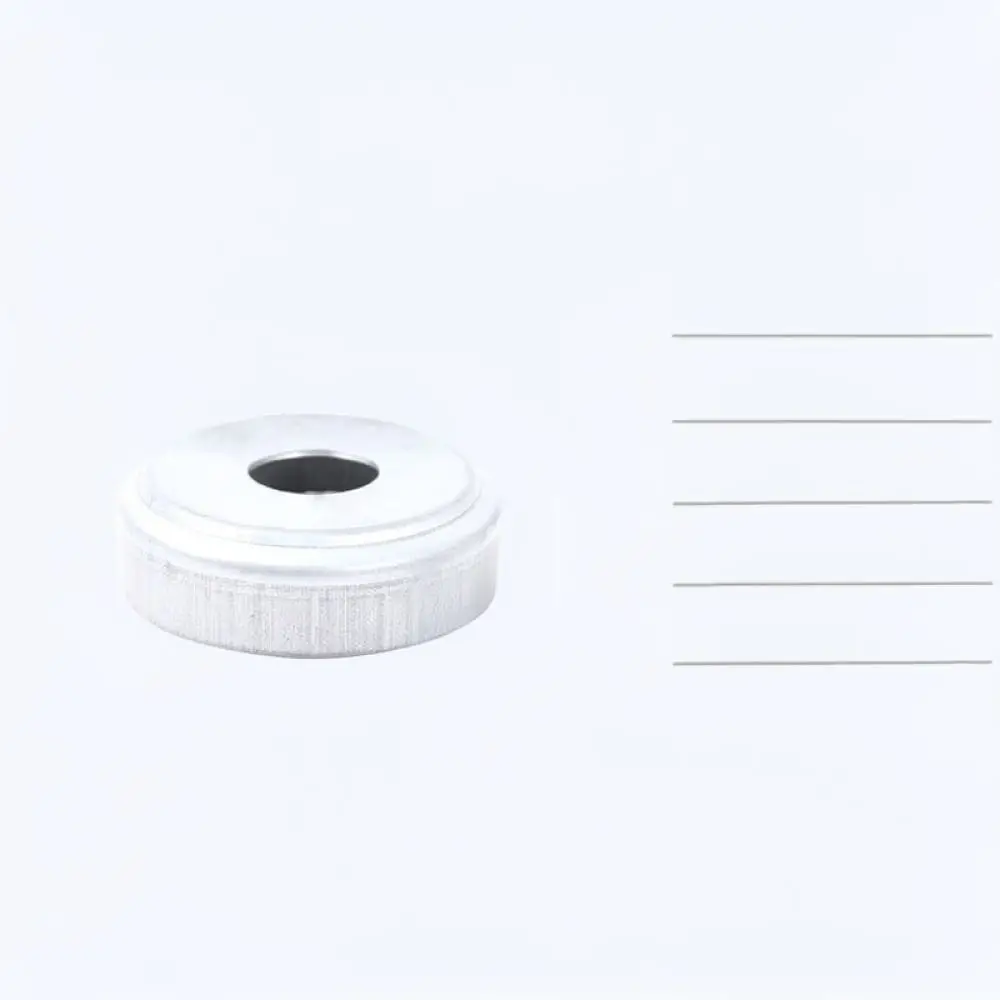 Sturdy Galvanized Steel Pipe Base Cover Split Design Decorative Cap For Garden Fence Round Post Installation